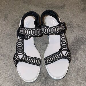NWOT Naturalizer Soul Women’s Glitz Sandal Wedges Size 7.5
